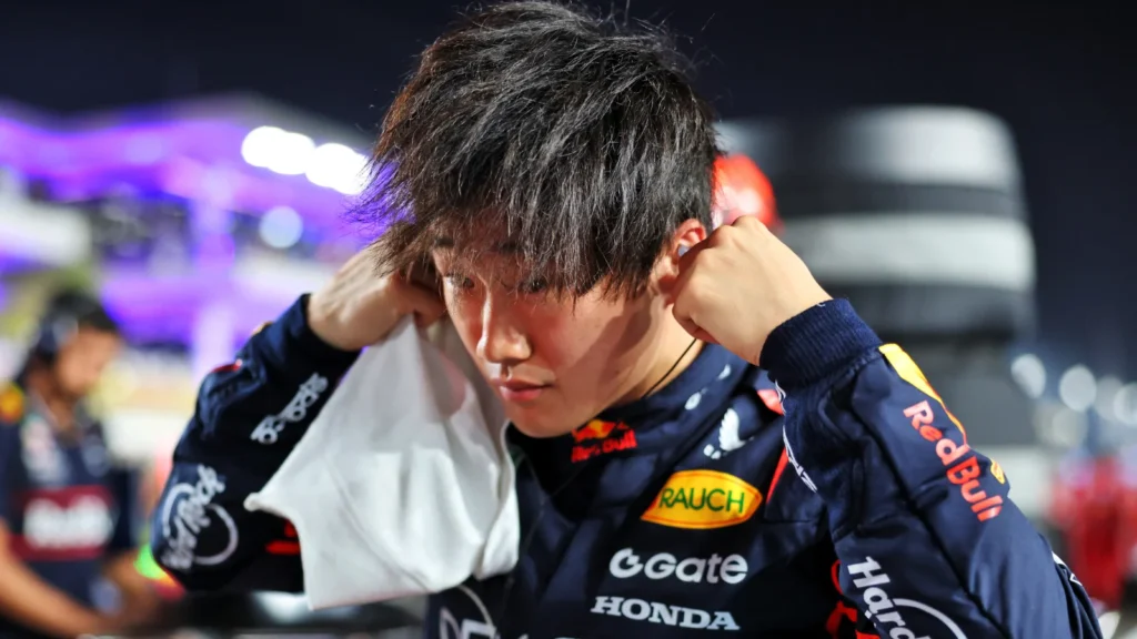 Yuki Tsunoda's F1 career looks set to come to an abrupt end.