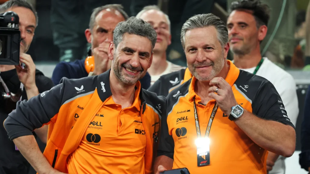 Zak Brown and Andrea Stella have overseen McLaren's rise to the top