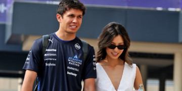 Alex Albon and girlfriend Lily He have announced their engagement