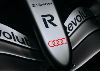 The Audi R26's colours have been unveiled to the world ahead of its F1 debut