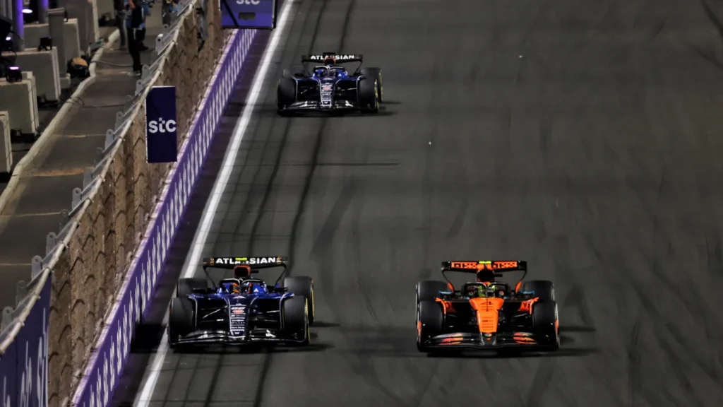 Carlos Sainz was occasionally able to keep Lando Norris honest last year