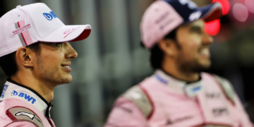 Esteban Ocon was paired with Sergio Perez in his early years of F1 at the Force India team