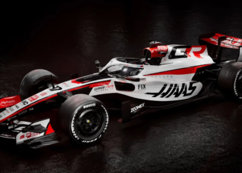Haas has launched its 2026 F1 car - the VF-26