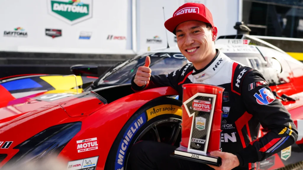 Jack Aitken blitzed qualifying for Cadillac. Image: Kevin Dejewski