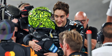 George Russell is not envious of Lando Norris' F1 title success