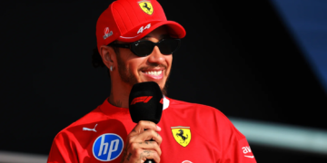 Lewis Hamilton had few reasons to smile in 2025