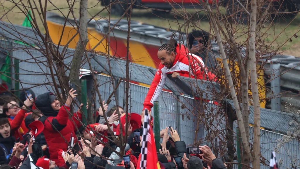 Lewis Hamilton hopes to give the Ferrari fans something to cheer about