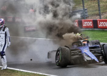 Logan Sargeant's F1 career ended after this huge shunt at Zandvoort
