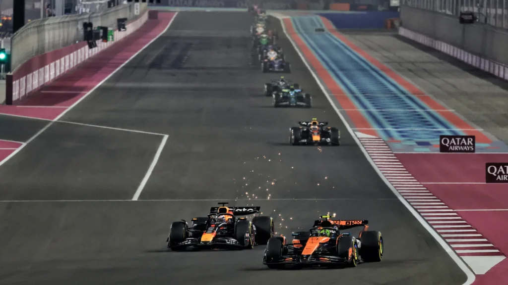 McLaren and Red Bull chose two different development pathways in 2025
