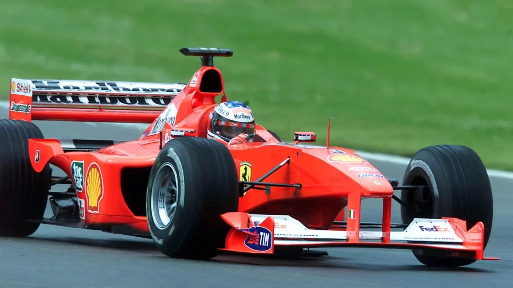 Michael Schumacher and Ferrari had the unique ability to test at their private Fiorano test track