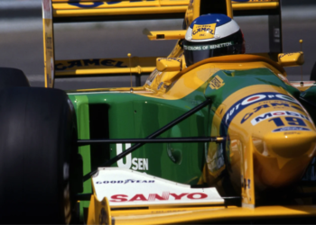 Michael Schumacher's Benetton B192 is up for auction