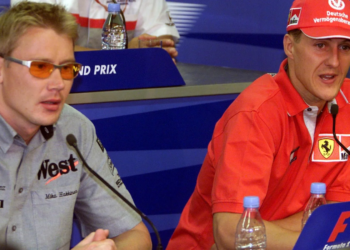 Mika Hakkinen engaged in intense battle for the title between 1998 and 2000