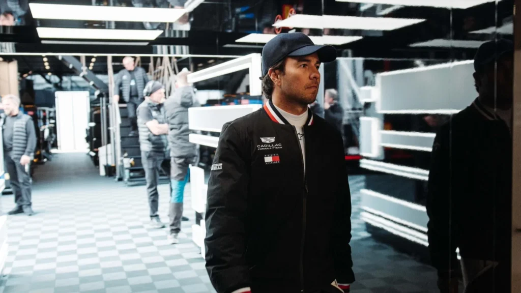 Sergio Perez was buoyed by the early running for the Cadillac team in the Barcelona test