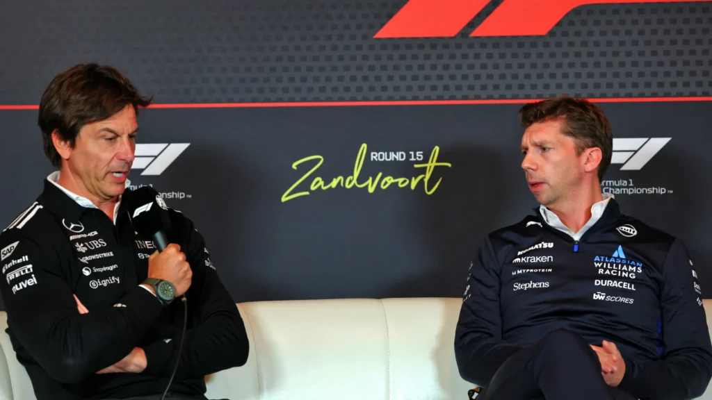 Vowles believes Mercedes is in a different league to Williams in Formula 1 2026