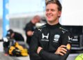 Schumacher enjoyed his first oval test ahead of his debut IndyCar season. Photo: IndyCar - James Black