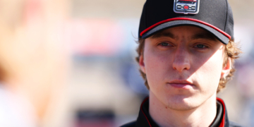 Malukas put his Team Penske advantage use quickly at the test. Photo: IndyCar - Matt Fraver