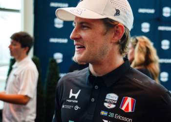 Ericsson is already praising his new team-mates input at the team. Photo: Kevin Dejewski