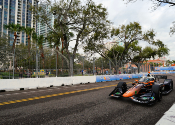 Dennis Hauger impressed in his IndyCar debut. Photo: Kevin Dejewski