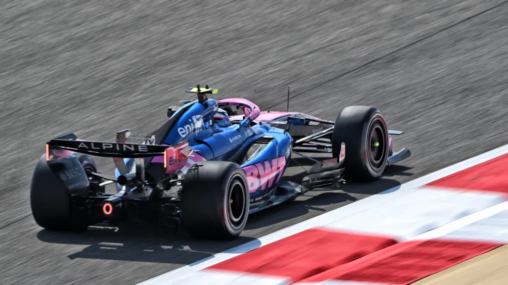 Alpine is carrying the Mercedes PU