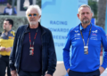 Alpine Managing Director Steve Nielsen [pictured with Executive Advisor Flavio Briatore] is stern in his belief Mercedes has acted correctly