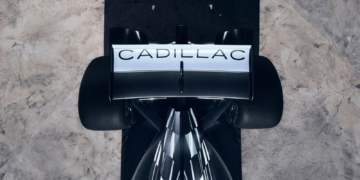 Cadillac's maiden F1 car is here! Image: Cadillac