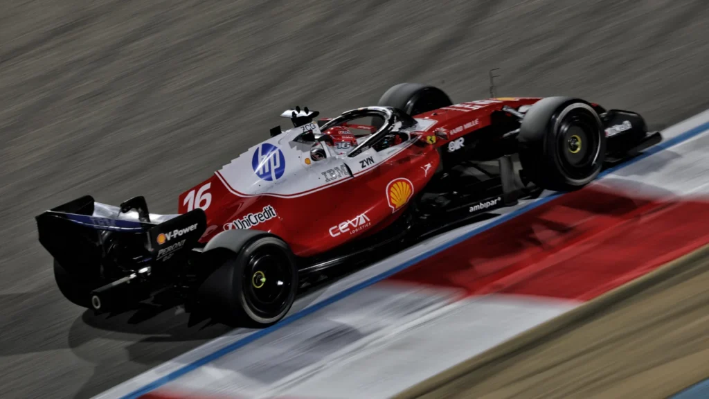 Charles Leclerc put the miles in this week in Bahrain