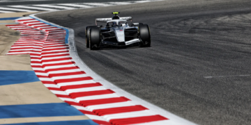 It's day two of the F1 pre-season test at the Bahrain International Circuit