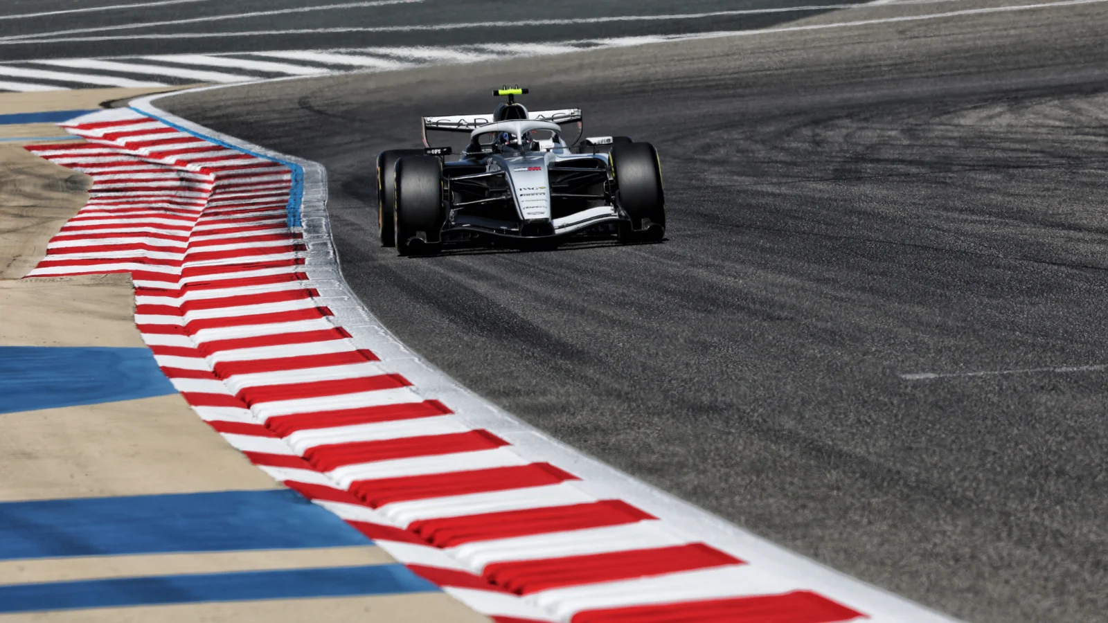 It's day two of the F1 pre-season test at the Bahrain International Circuit