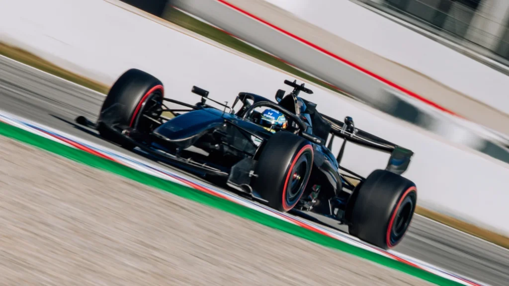 The AMR26 is the first Aston Martin designed by Adrian Newey