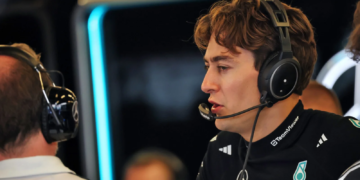 George Russell has declared the new Mercedes does not "look like a turd"