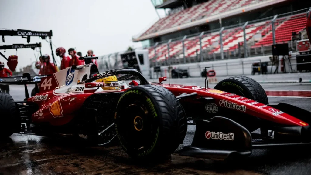 Lewis Hamilton will hope for a far better season than his deflating 2025 debut year with the Scuderia. Image: Ferrari