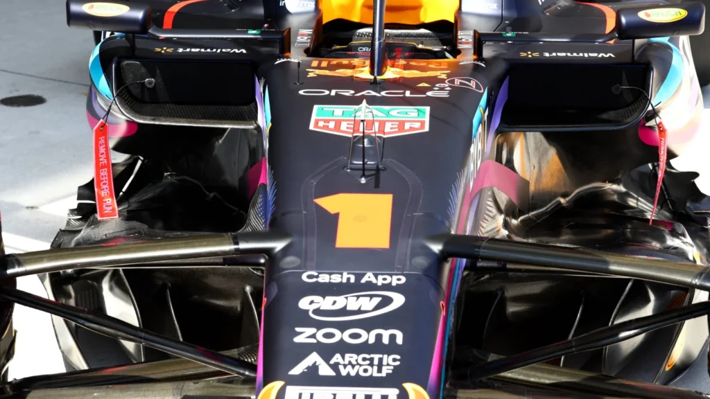 Williams has adopted a similar front suspension to that of the all conquering Red Bull RB19 from 2023