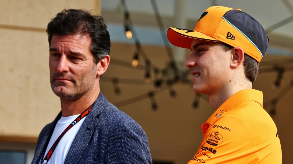 Mark Webber is changing his role within the setup of Oscar Piastri's management team
