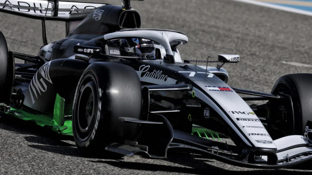 F1 testing is underway in Sakhir