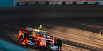 Malukas was quickest in the #12 Team Penske Chevy. Photo: IndyCar - Joe Skibinski