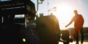 Cars qualified one at a time, with two laps all to themselves. Photo: IndyCar - Joe Skibinski