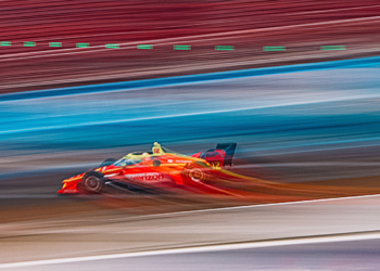 Malukas was relieved to achieve his first IndyCar pole. Photo: IndyCar - Joe Skibinski