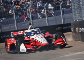 McLaughlin learned the new track quickly and set the fast time. Photo: Kevin Dejewski