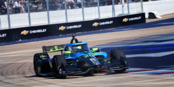 Ericsson earned his first IndyCar pole on Saturday. Photo: Kevin Dejewski