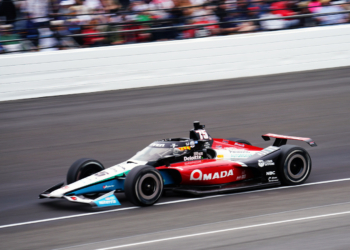 Sato is a two-time winner of the Indianapolis 500. Photo: Kevin Dejewski