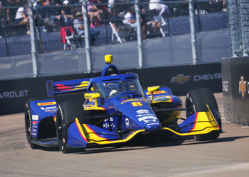 Simpson lost one position on account of the penalty declaration. Photo: Kevin Dejewski