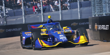 Simpson lost one position on account of the penalty declaration. Photo: Kevin Dejewski