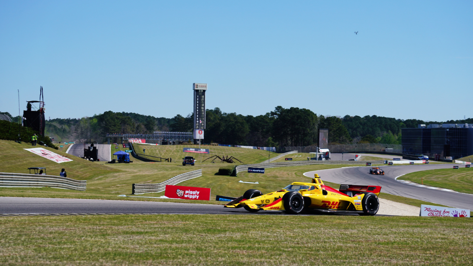 Palou was quickest in the shortened session. Photo: Kevin Dejewski