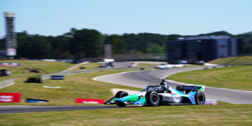 Cars roared around the beautiful scenery of Barber Motorsports Park. Photo: Kevin Dejewski