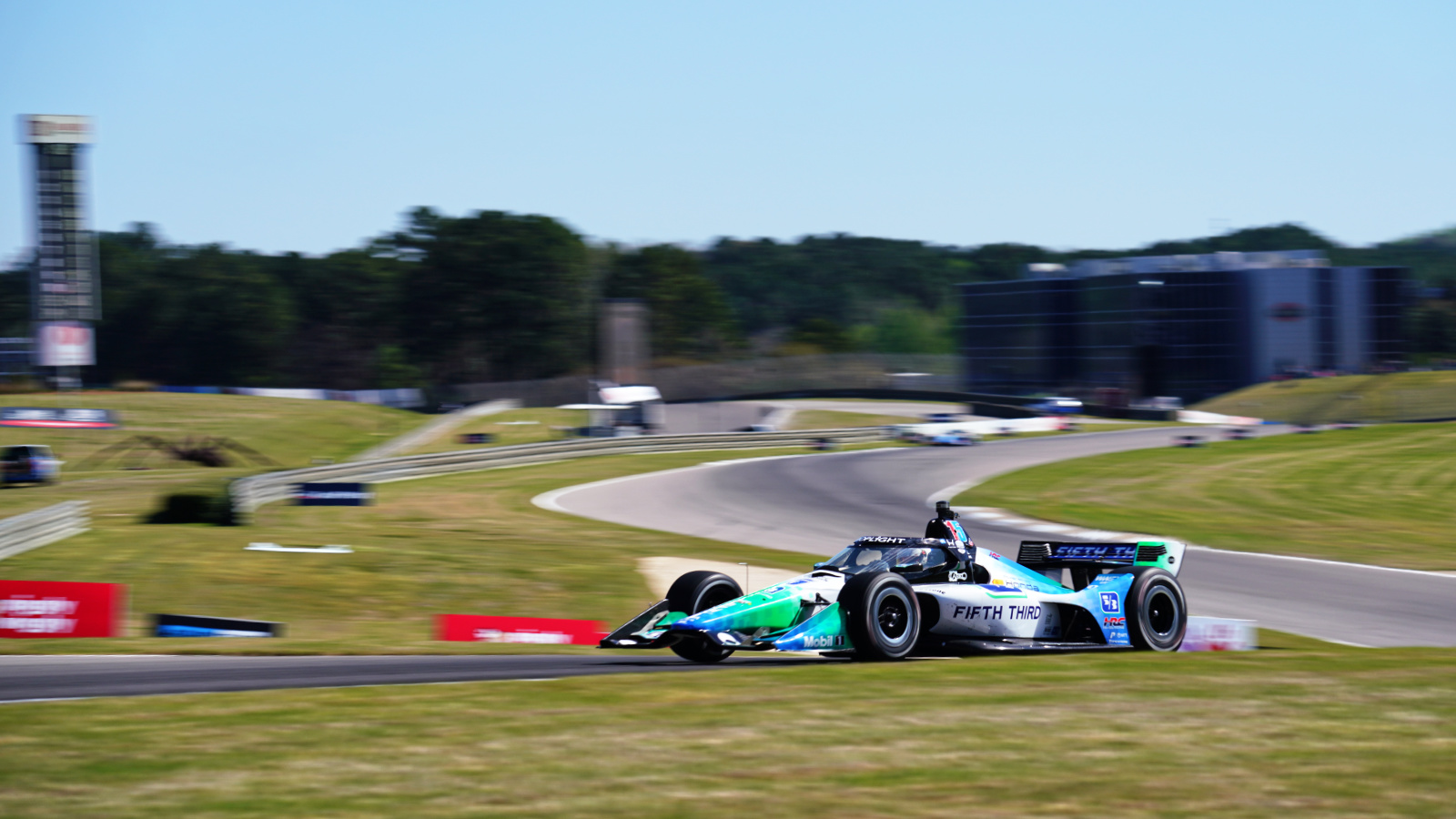 Cars roared around the beautiful scenery of Barber Motorsports Park. Photo: Kevin Dejewski
