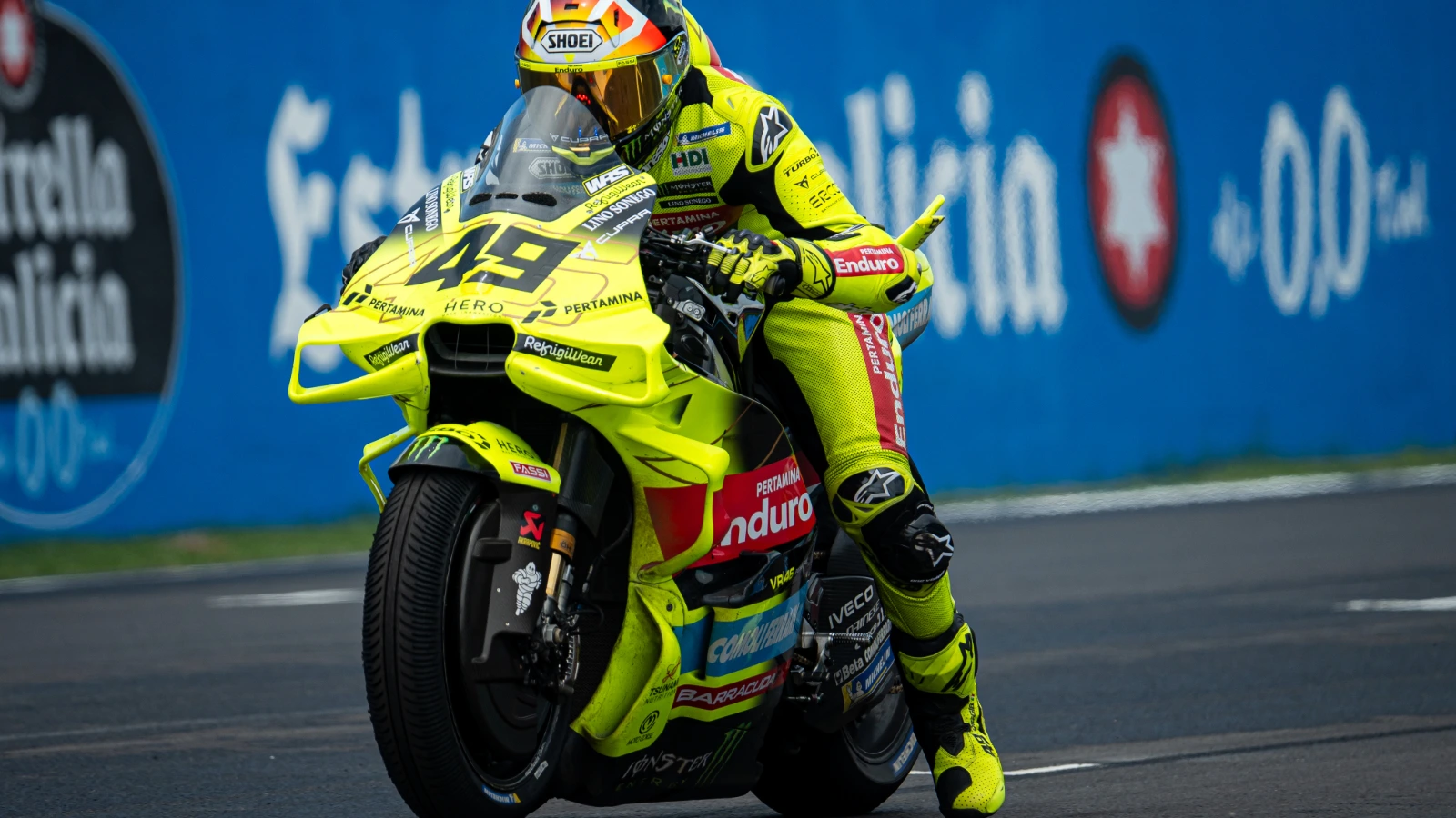 Fabio Di Giannantonio secures pole position on MotoGP’s return to Brazil