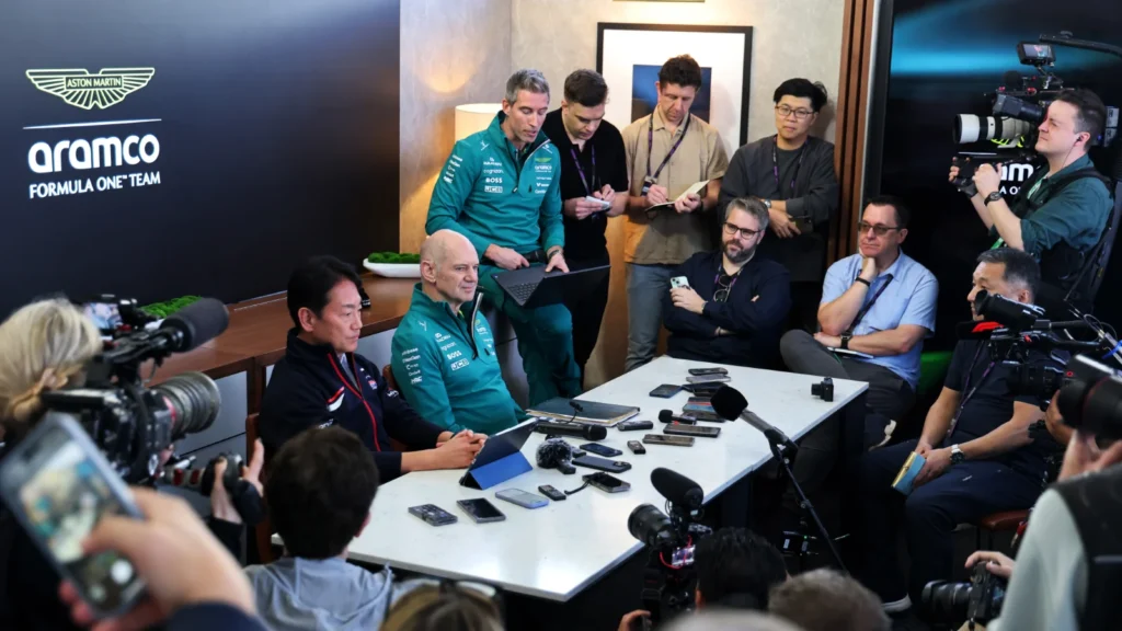 Aston Martin and Honda have had amongst the busiest media sessions in Melbourne as the partnership is honest about its early season issues 