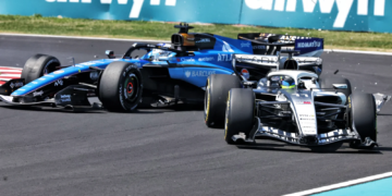 Alex Albon and Sergio Perez touched in FP1