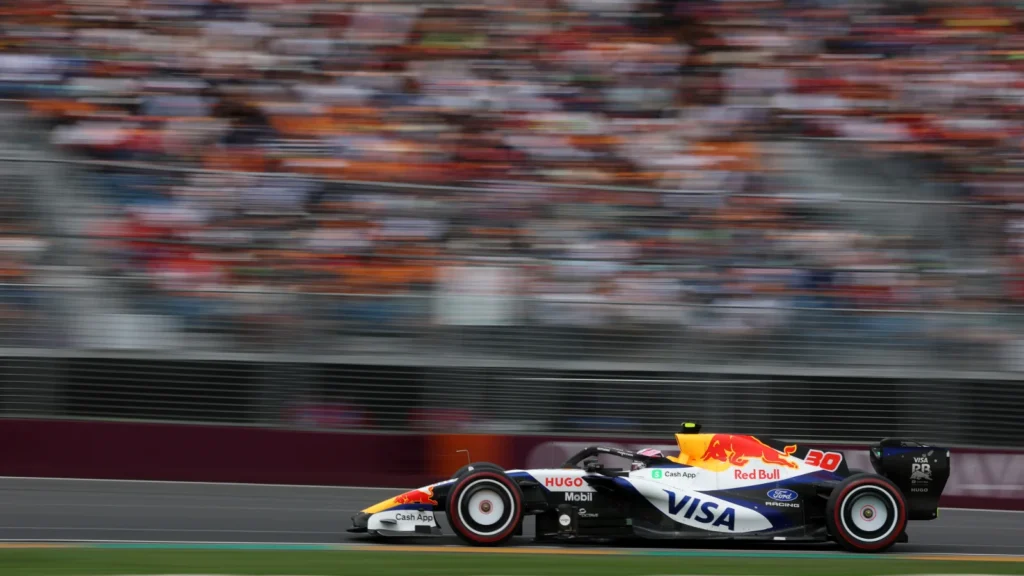 Arvid Lindblad was no shy rookie in his first ever F1 Grand Prix