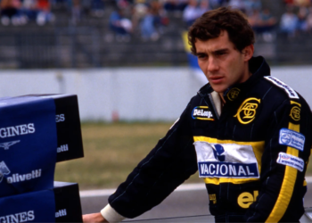 Ayrton Senna raced for Lotus between 1985 and 1987